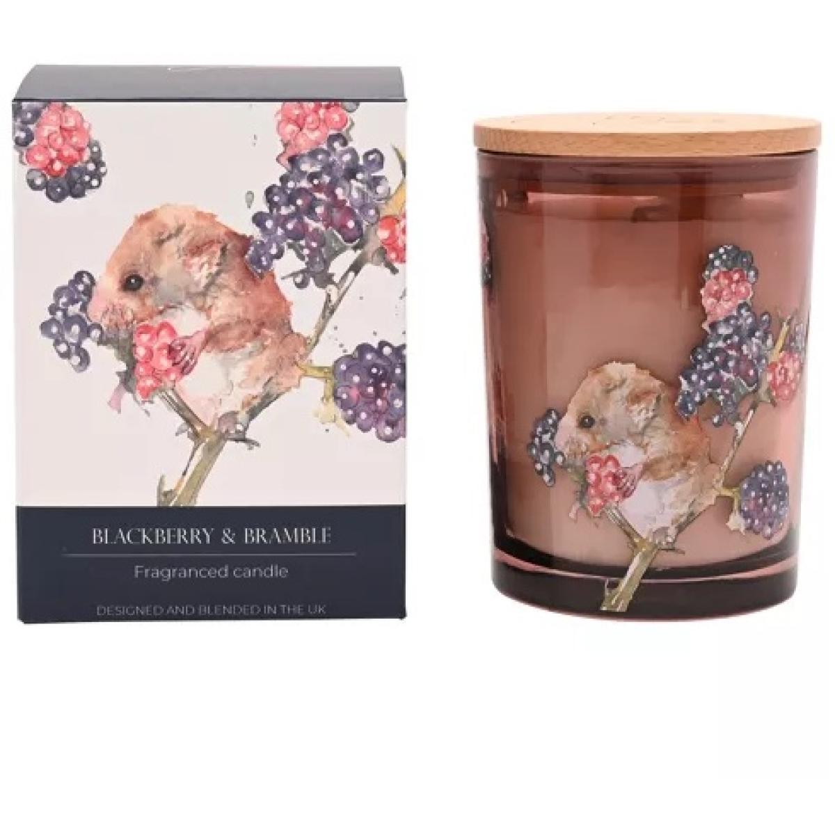 Meg Hawkins Candle Field Mouse - Blackberry Bramble - 250g In Purple – image 4