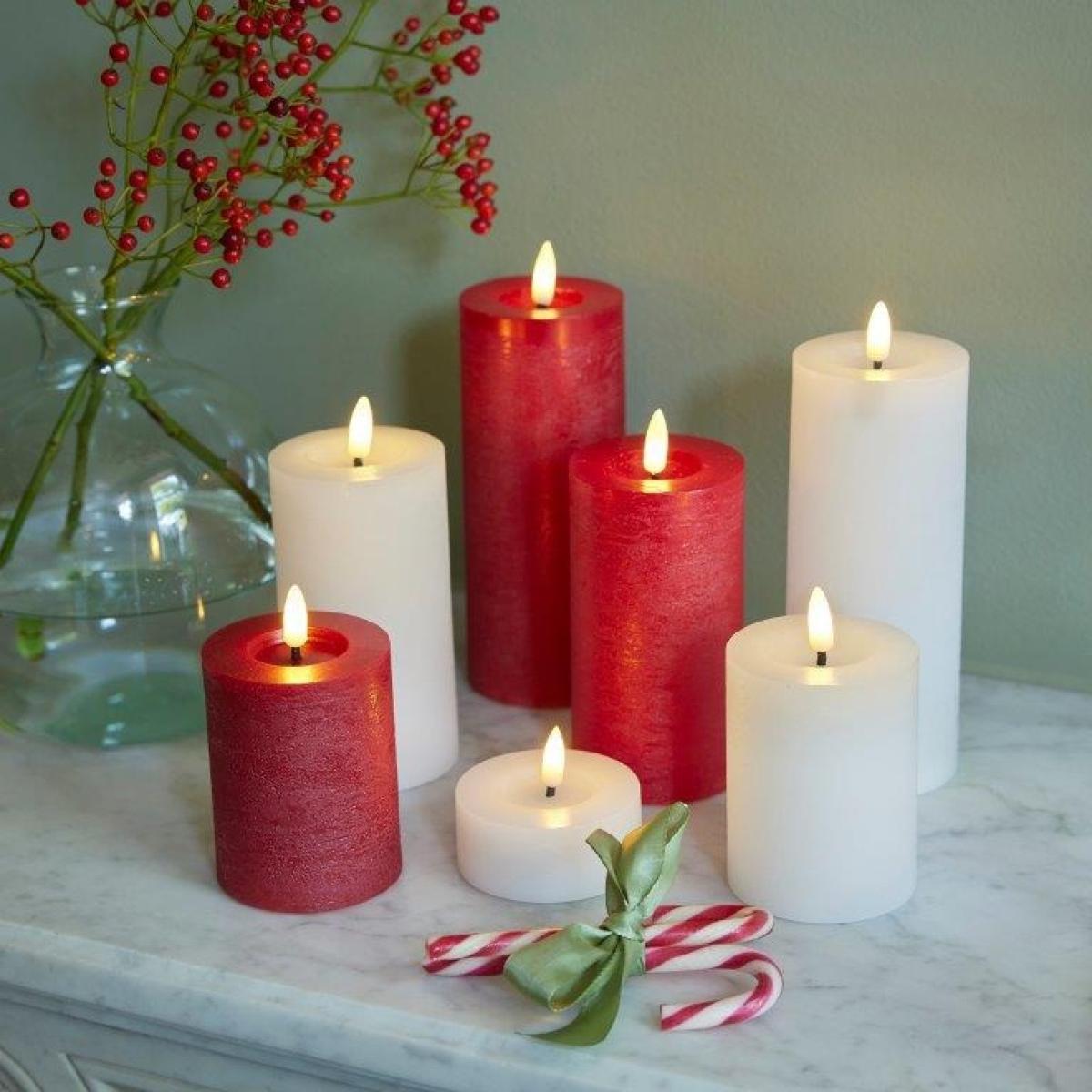 Lumineo LED Wick Candle 11.2cm - Red – image 4