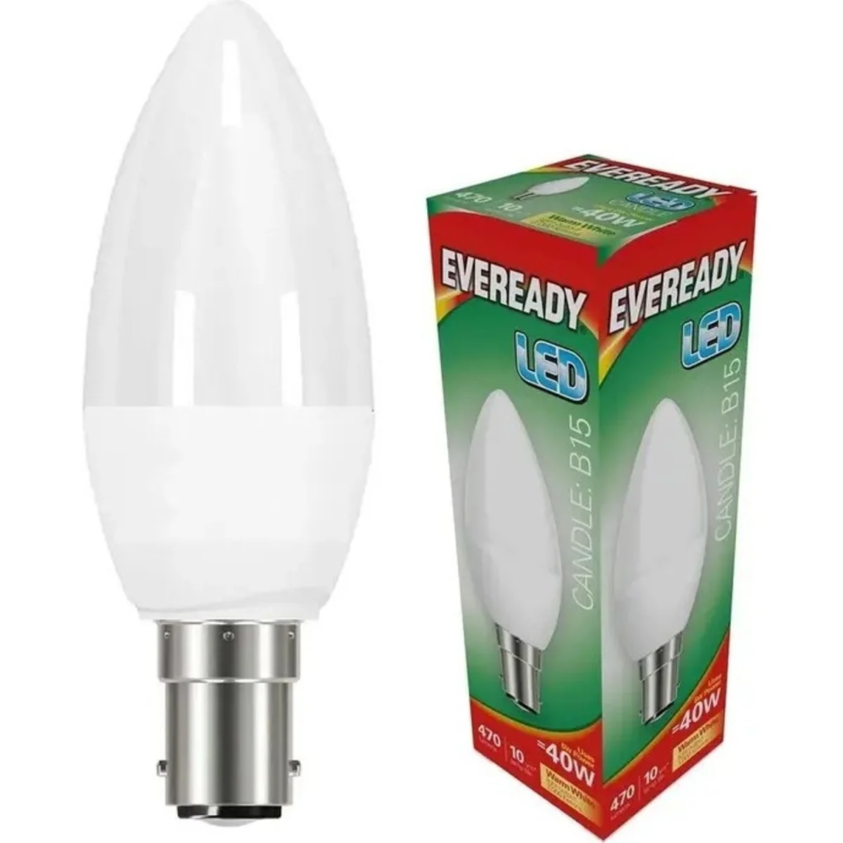 Eveready B15 LED Candle Bulb - Cool White – image 2