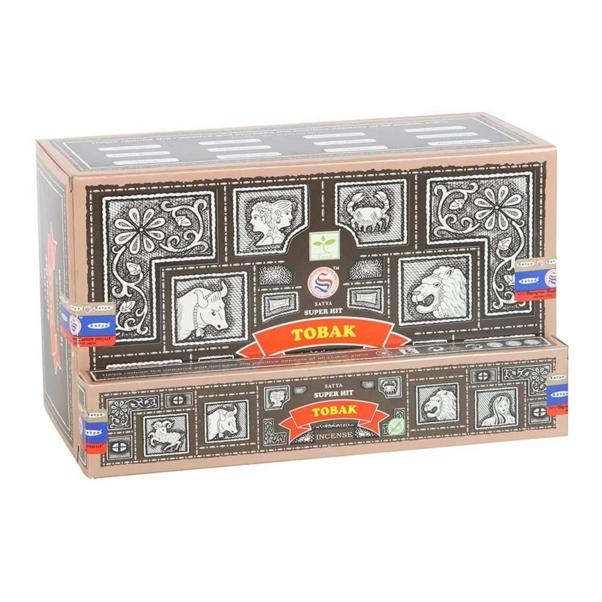 Satya Tobak Super Hit Incense Sticks (Pack of 12) - Brown – image 2