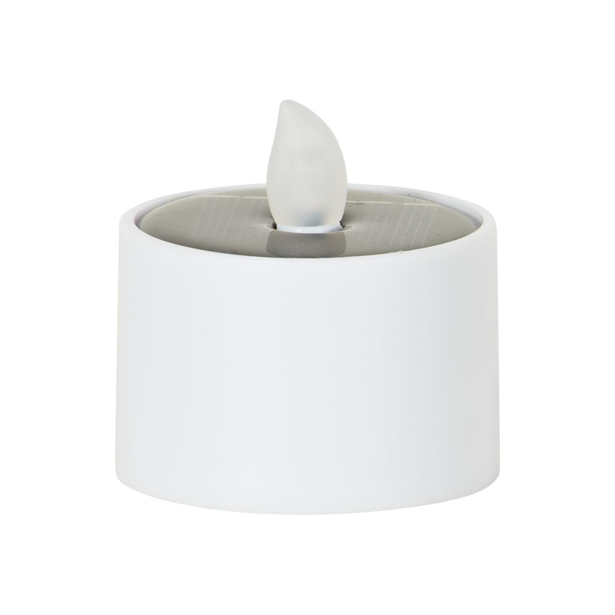 Solar Candle Tealight - White