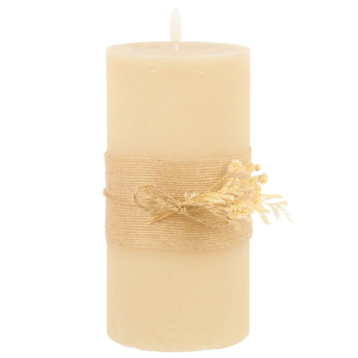 Hessian Autumn LED Candle – image 7
