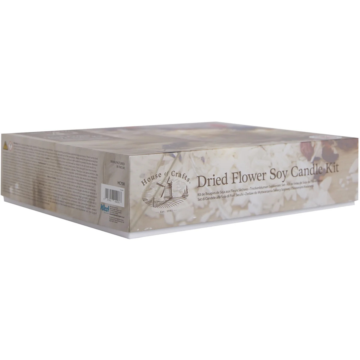 Dried Flower Soy Candle Kit - Multiple Colours – image 6