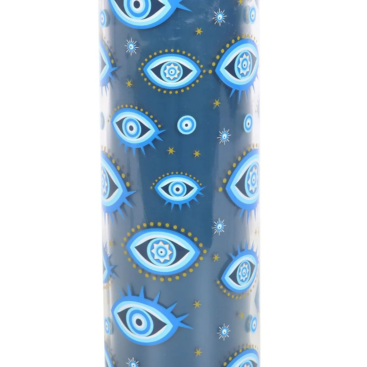 Something Different White Rose All Seeing Eye Tube Candle - Blue – image 2