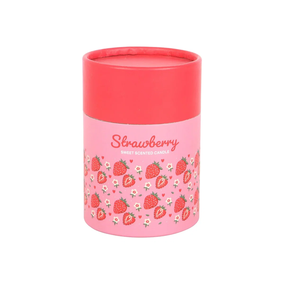 Something Different Strawberry Scented Candle - Pink – image 1