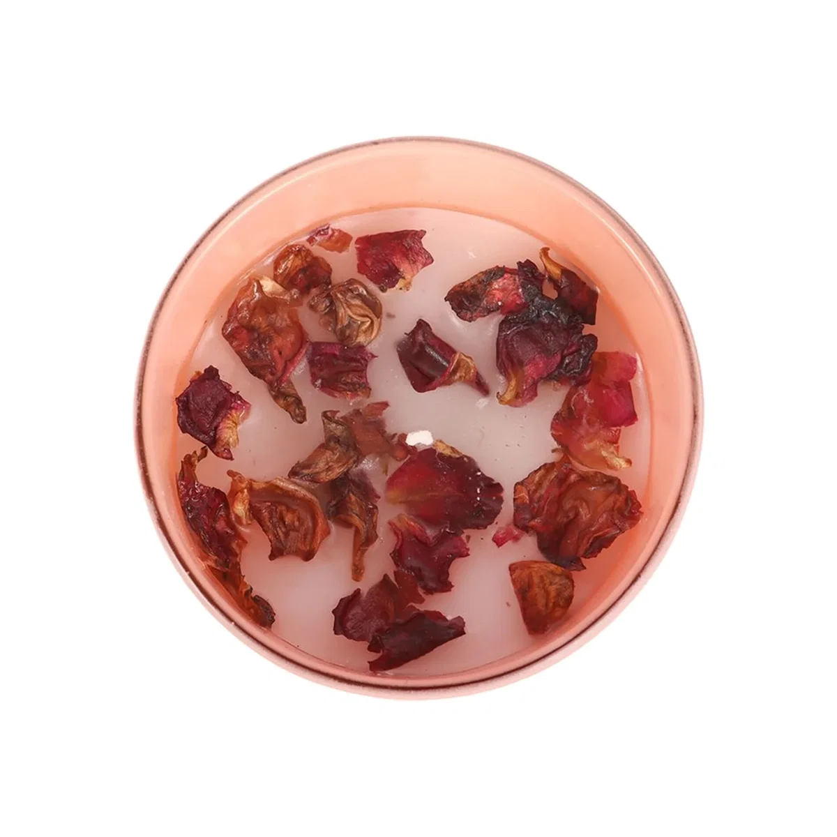 Wildflower Rose Petal Candle - Pink – image 1