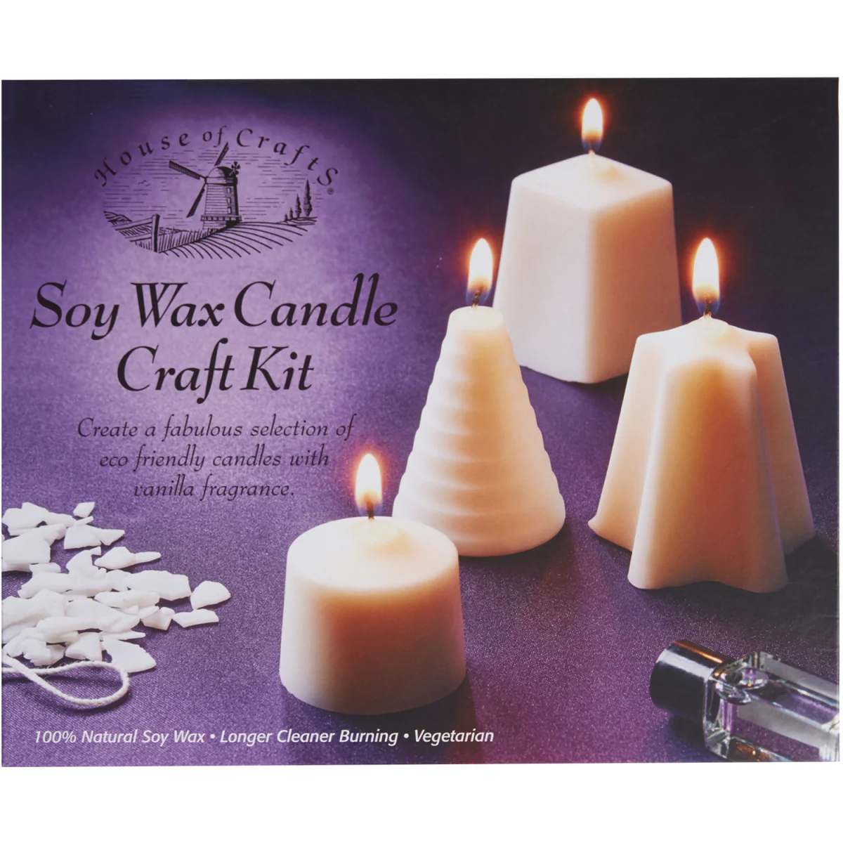 House of Crafts Soy Wax Candle Craft Kit - Multiple Colours – image 3