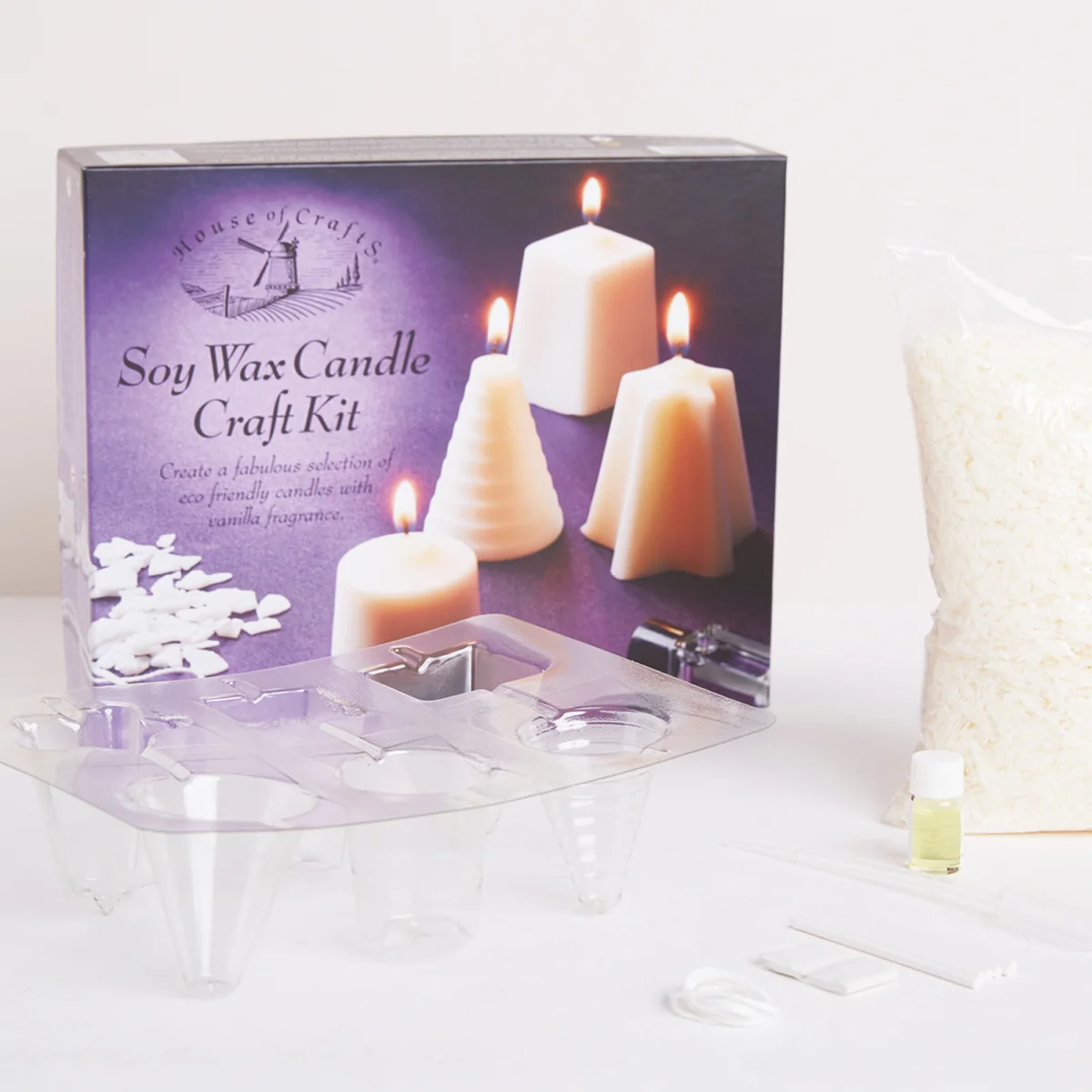 House of Crafts Soy Wax Candle Craft Kit - Multiple Colours – image 5
