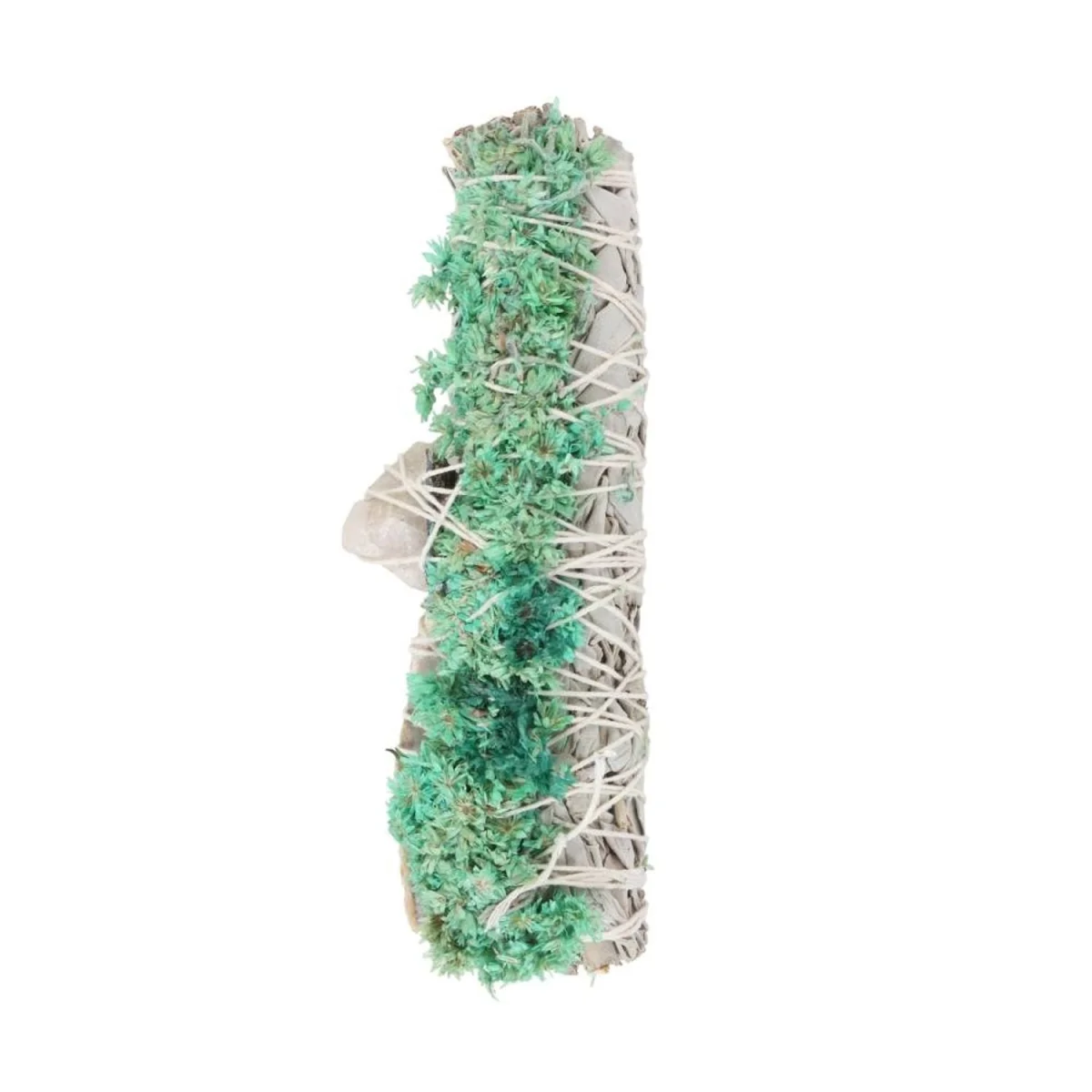 Something Different White Sage Quartz Smudge Stick Wand - White/Green – image 2