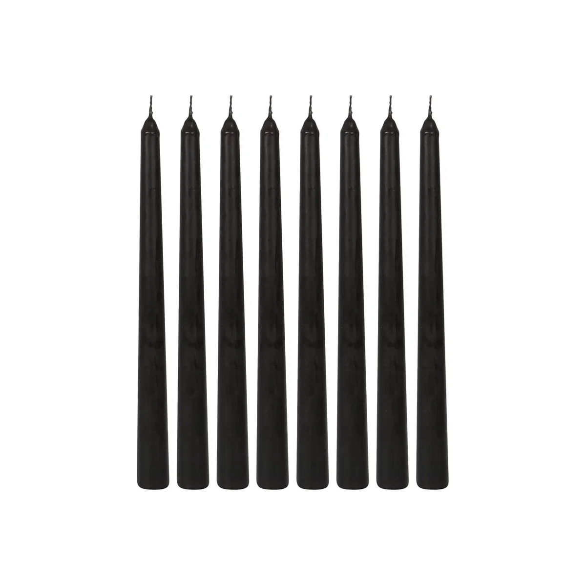 Something Different Vampire Blood Tapered Candles (Pack of 8) - Red/Black – image 1