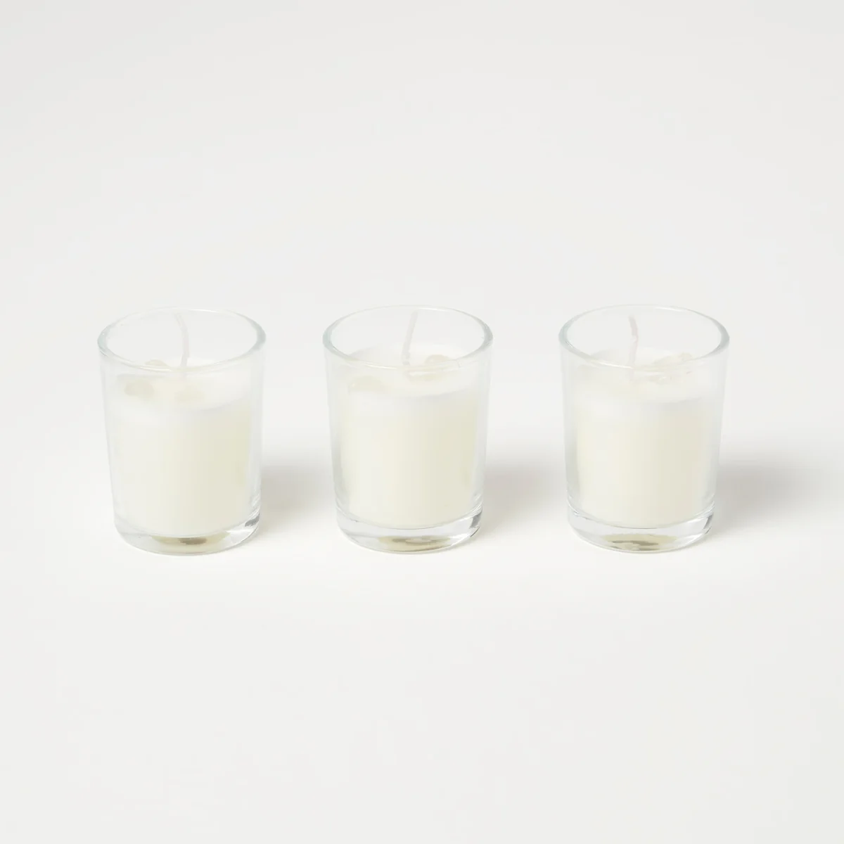 Clear Quartz Fresh Linen Crystal Scented Candle Set  Pack of 3 - Grey – image 4
