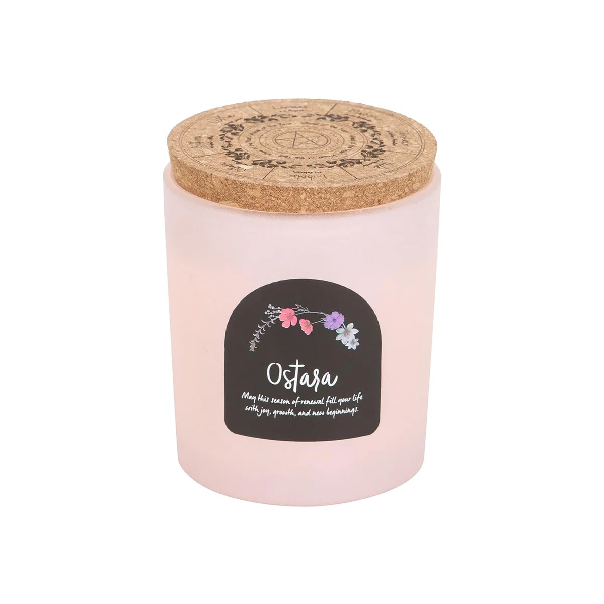 Wheel of The Year Scented Jar Candle - Fresh Linen / Fresh Linen