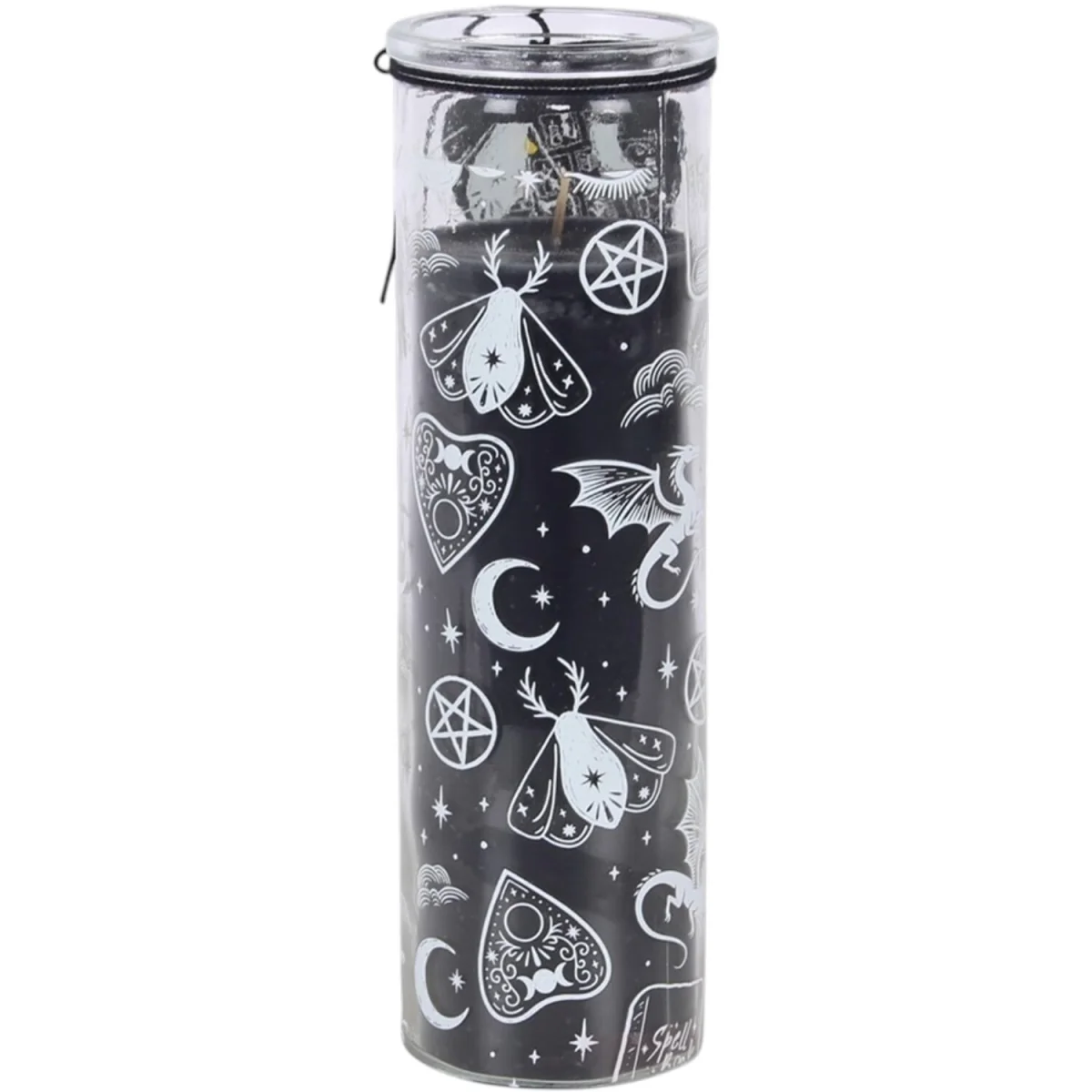 Celestial Tall Cylinder Candle - Black – image 3