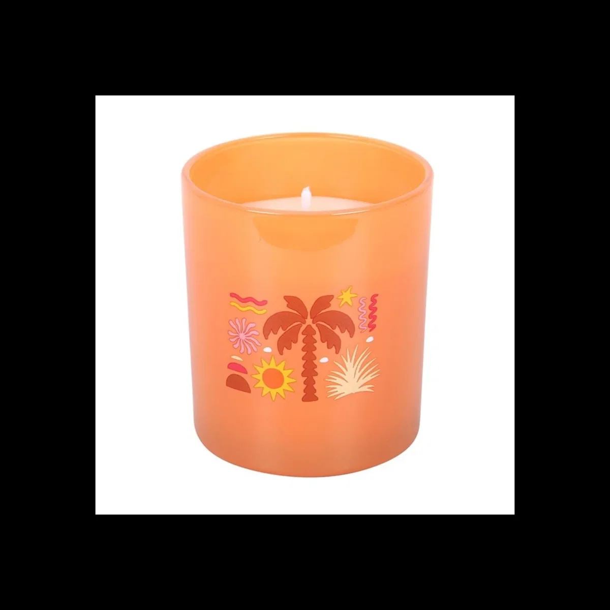 Ibiza Sunrise Apricot Neroli Scented Candle 28 Hour Burn - Orange – image 4