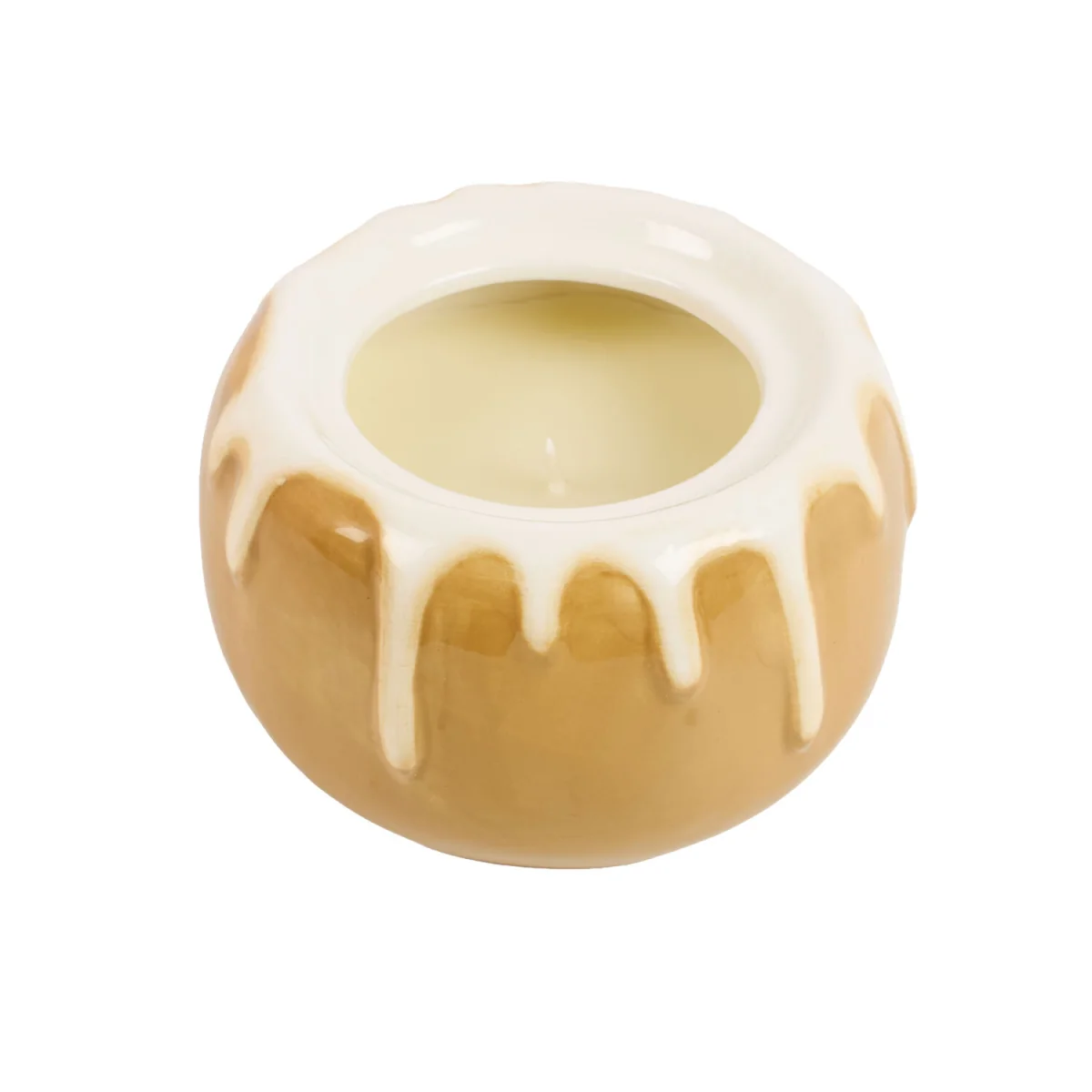 Cinnamon Swirl Ceramic Candle – image 3