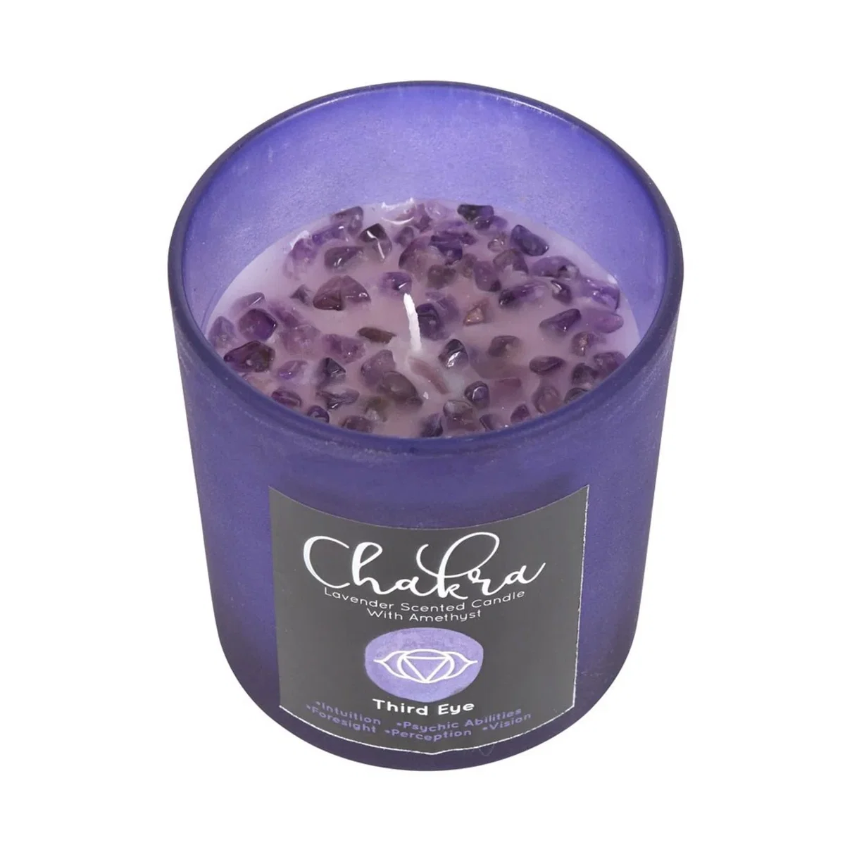 Something Different Lavender Third Eye Chakra Scented Candle - Purple – image 2