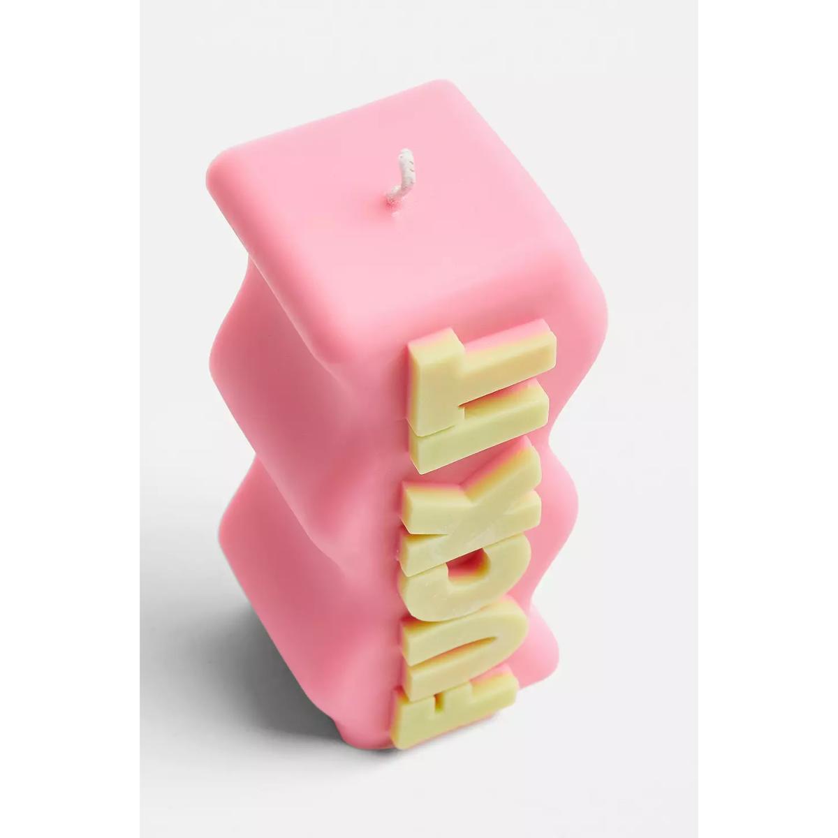 Wavey Casa Pink F*ck It Candle - Pink 15cm x 5cm x 5cm at Urban Outfitters – image 3
