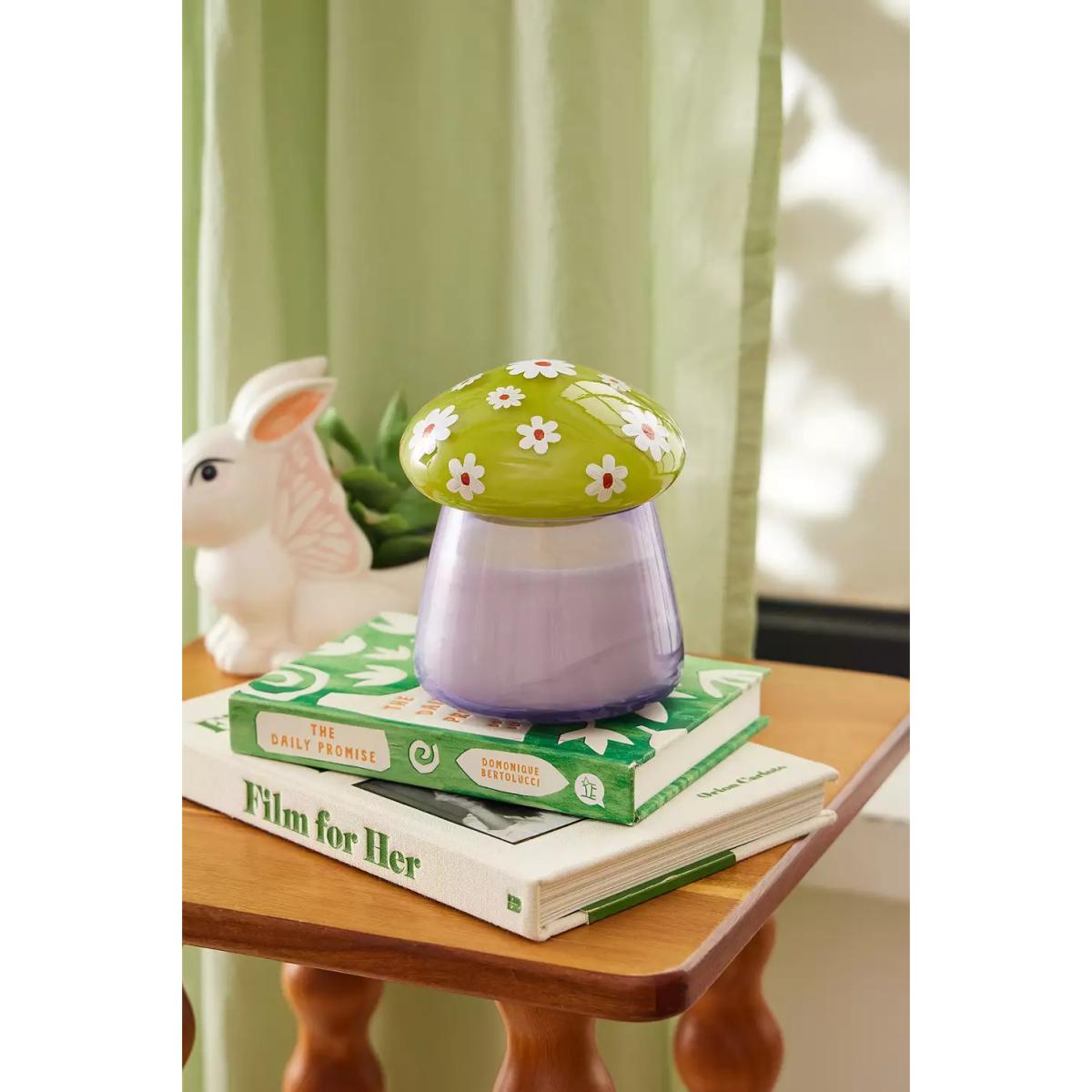 Flower Mushroom Candle - Lilac ALL at Urban Outfitters – image 2