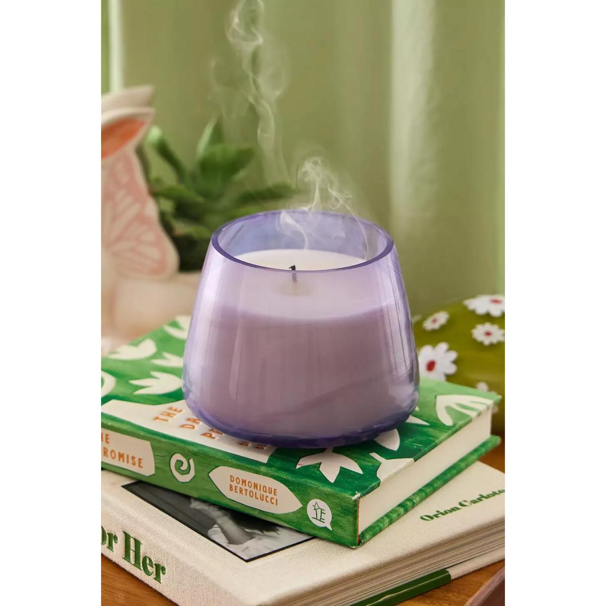 Flower Mushroom Candle - Lilac ALL at Urban Outfitters – image 3