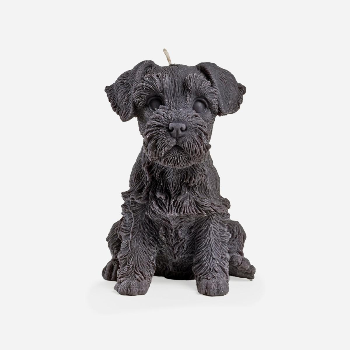 Schnauzer Candle - Black | One Size | Love Ally – image 4