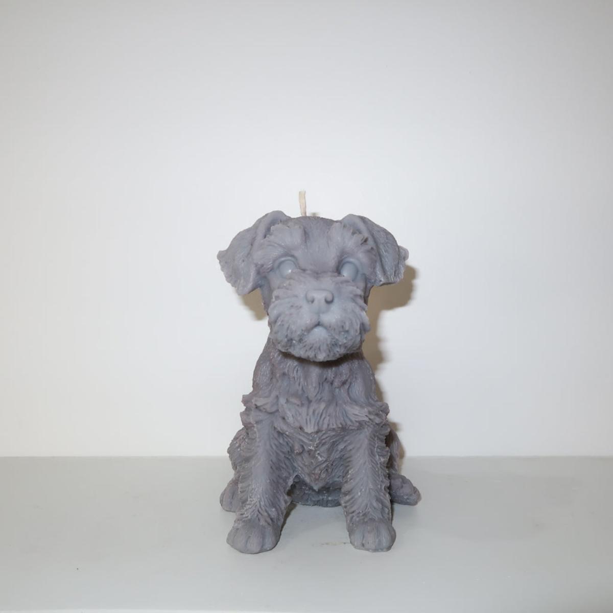 Schnauzer Candle - Black | One Size | Love Ally – image 8