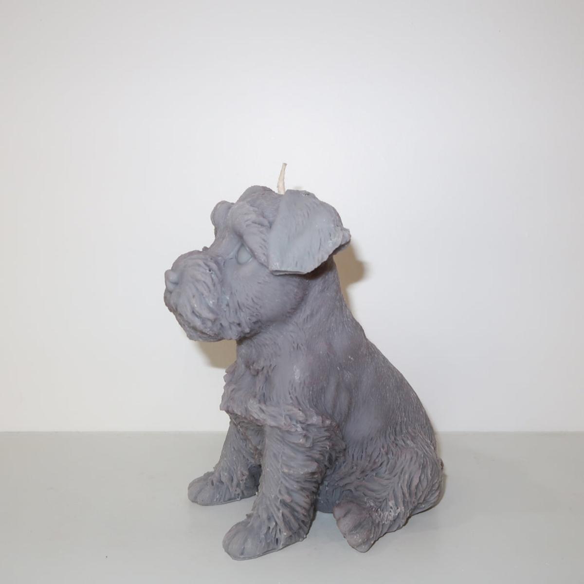 Schnauzer Candle - Black | One Size | Love Ally – image 9