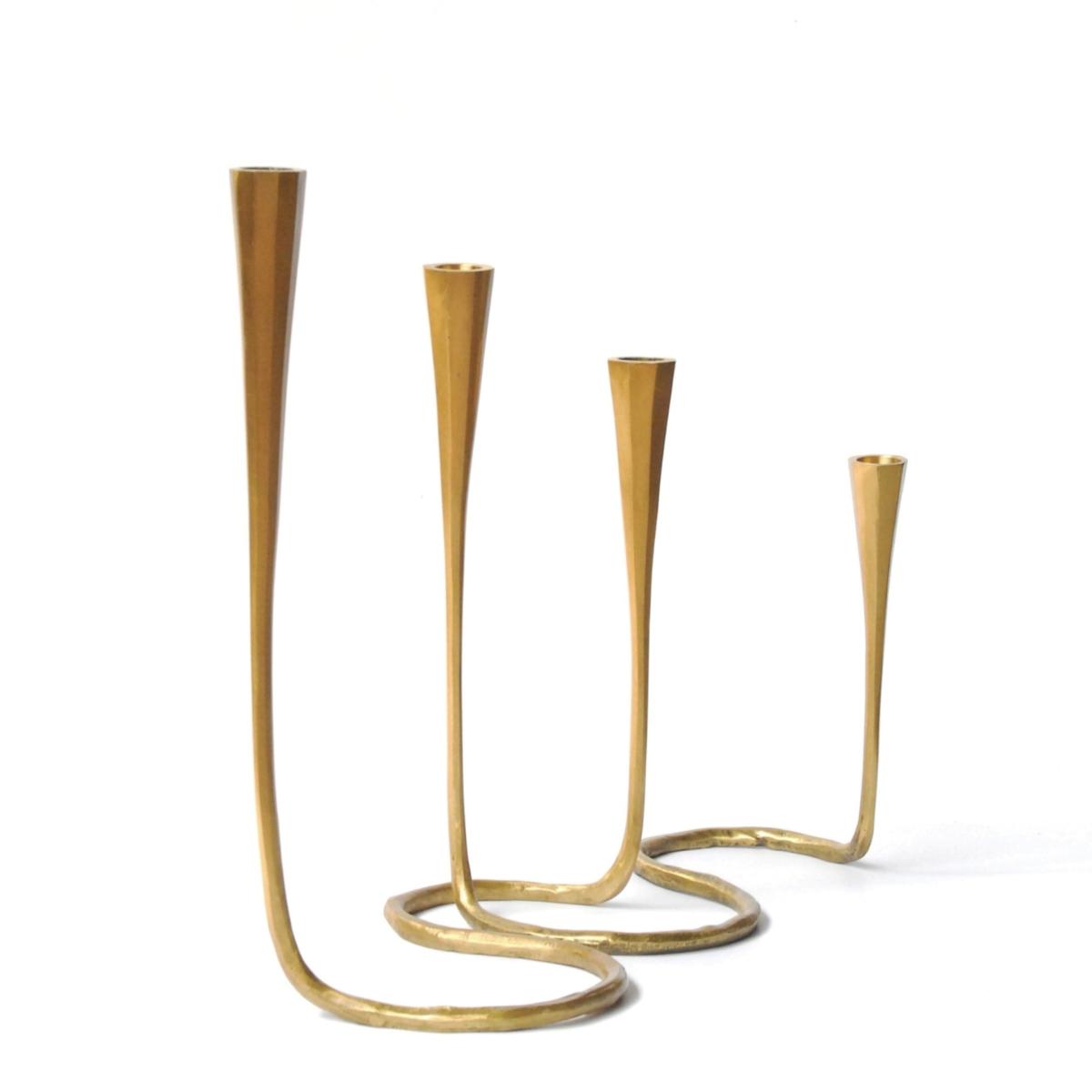 Gold Daisy Candle Stand | Medium | Posh Trading Company – image 4