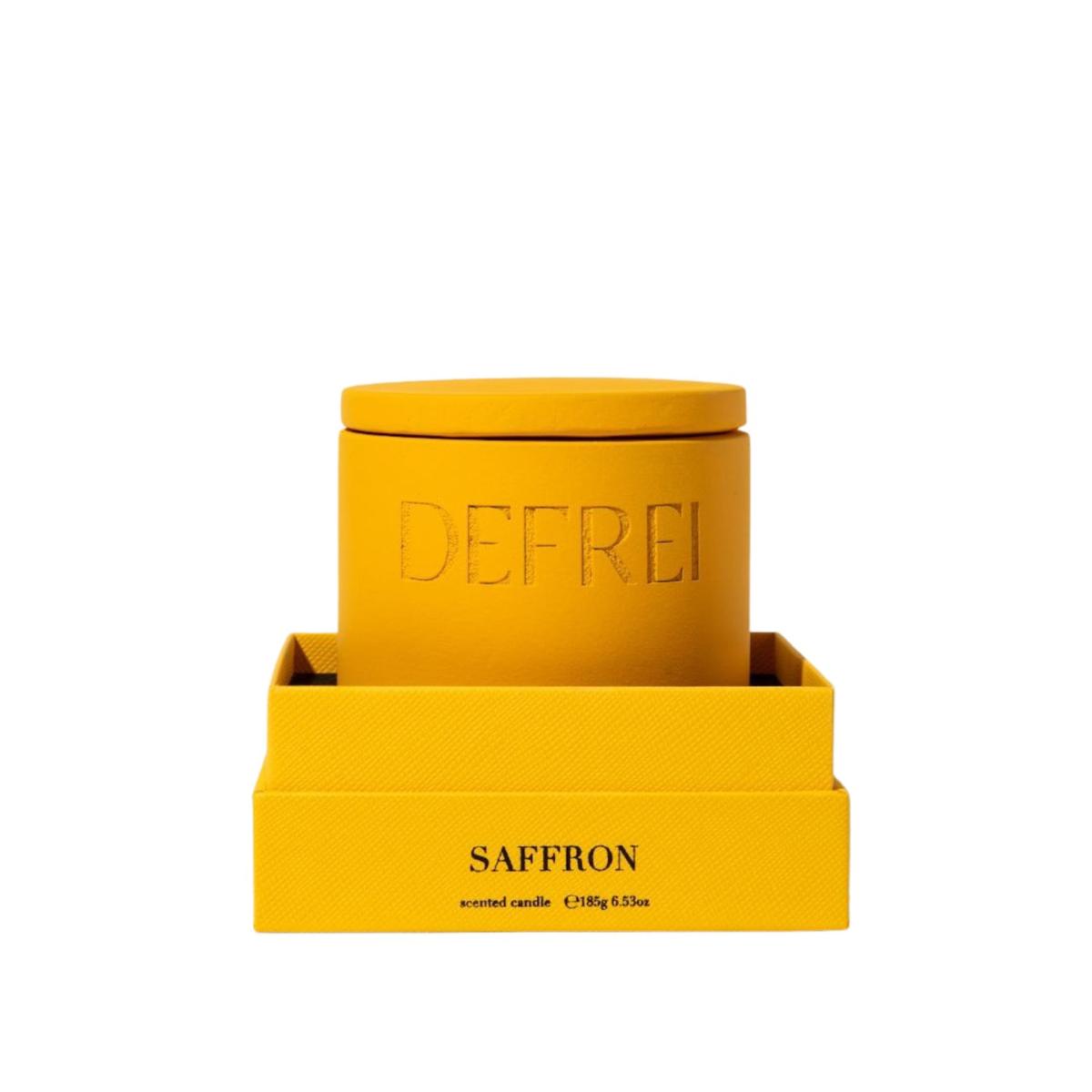 Yellow / Orange Saffron Candle | Defrei – image 2