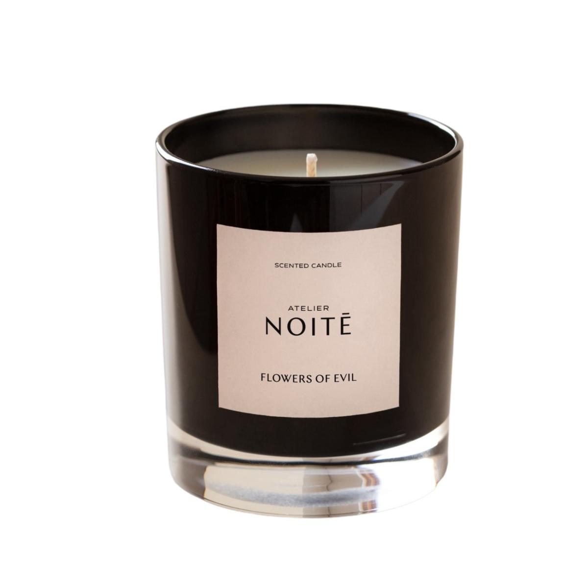 Black / Neutrals Flowers Of Evil Scented Candle | One Size | Atelier Noitē – image 3