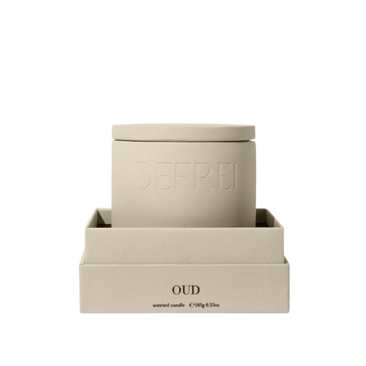 Neutrals / Grey Oud Candle | Defrei – image 2