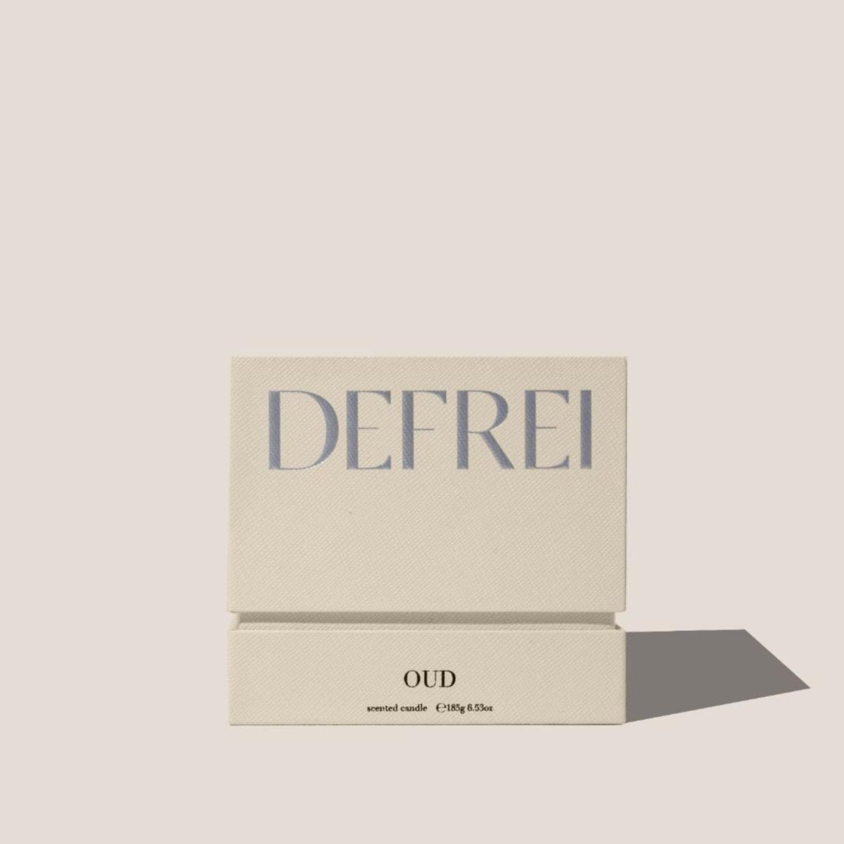 Neutrals / Grey Oud Candle | Defrei – image 4