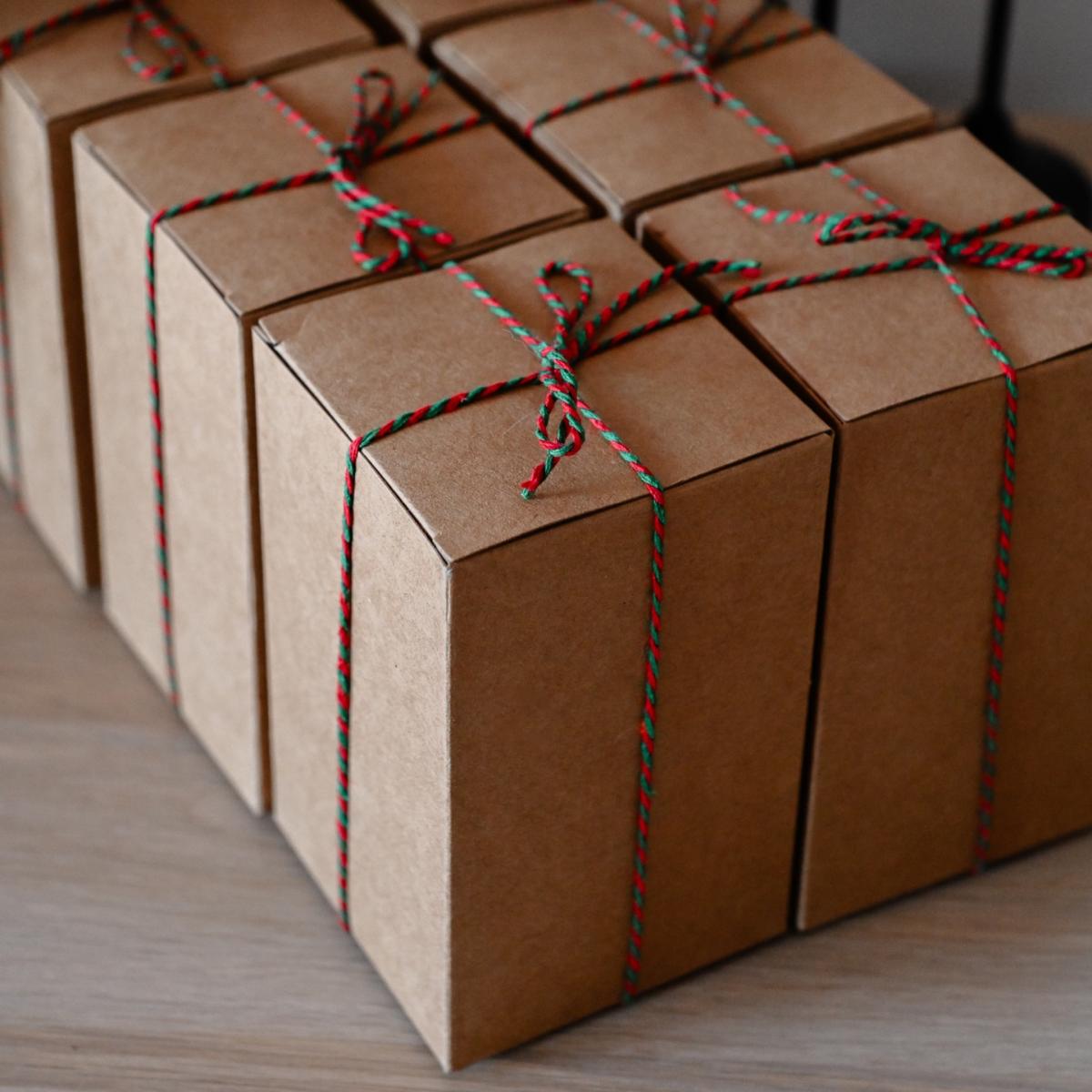 White Scandi Christmas House Candle | Studio Üm – image 4