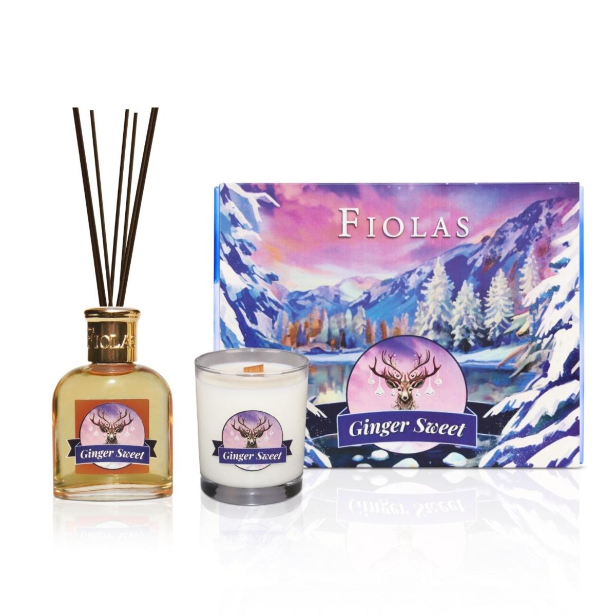 Pink / Purple Ginger Sweet Christmas Gift Set - Limited Edition | Fiolas – image 2