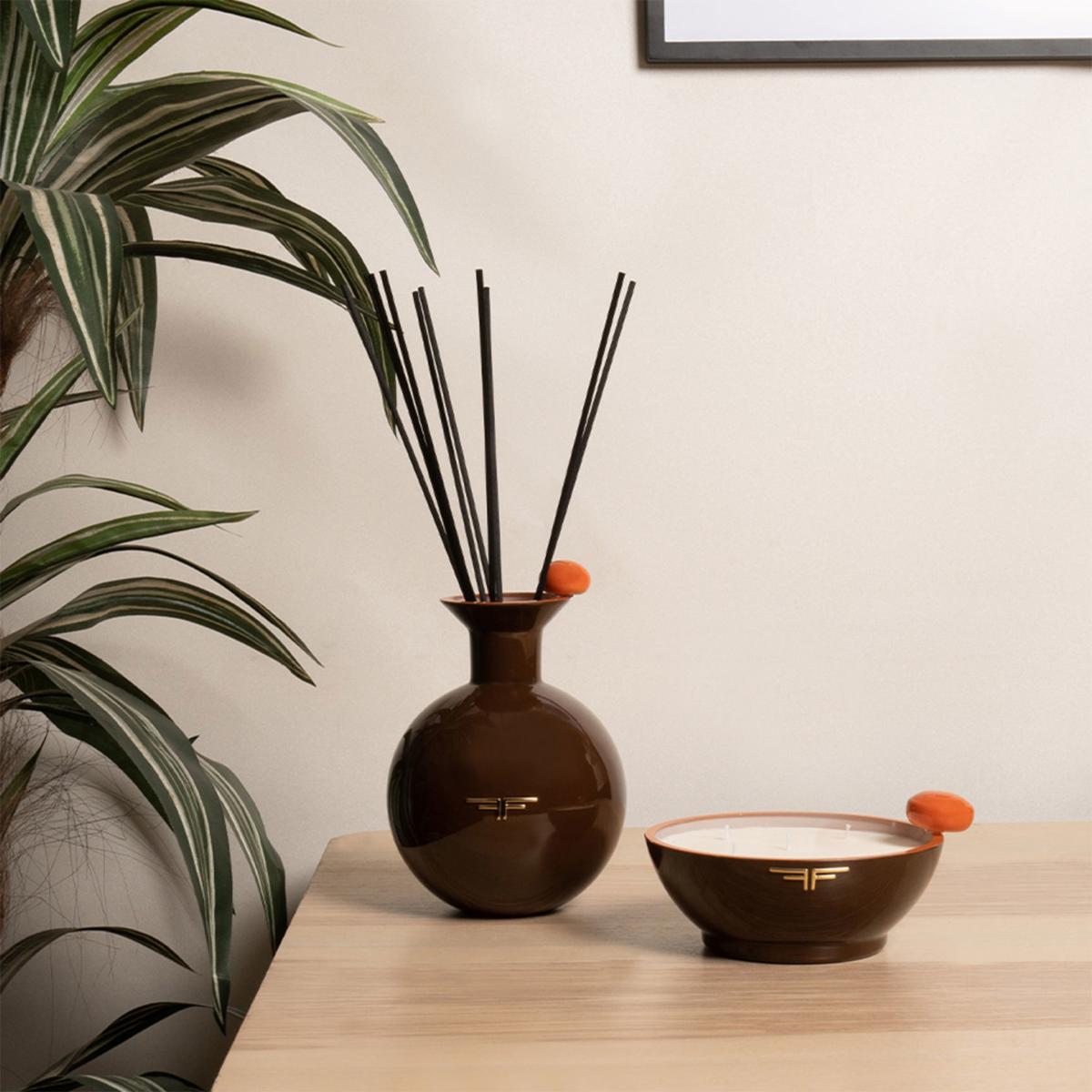 Brown Terra Candle | One Size | Fiolas – image 2