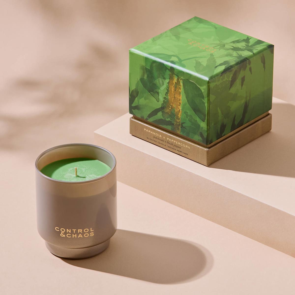 Neutrals Patchouli + Black Pepper Candle - Paranoia + Peppercorn | One Size | Control & Chaos – image 3