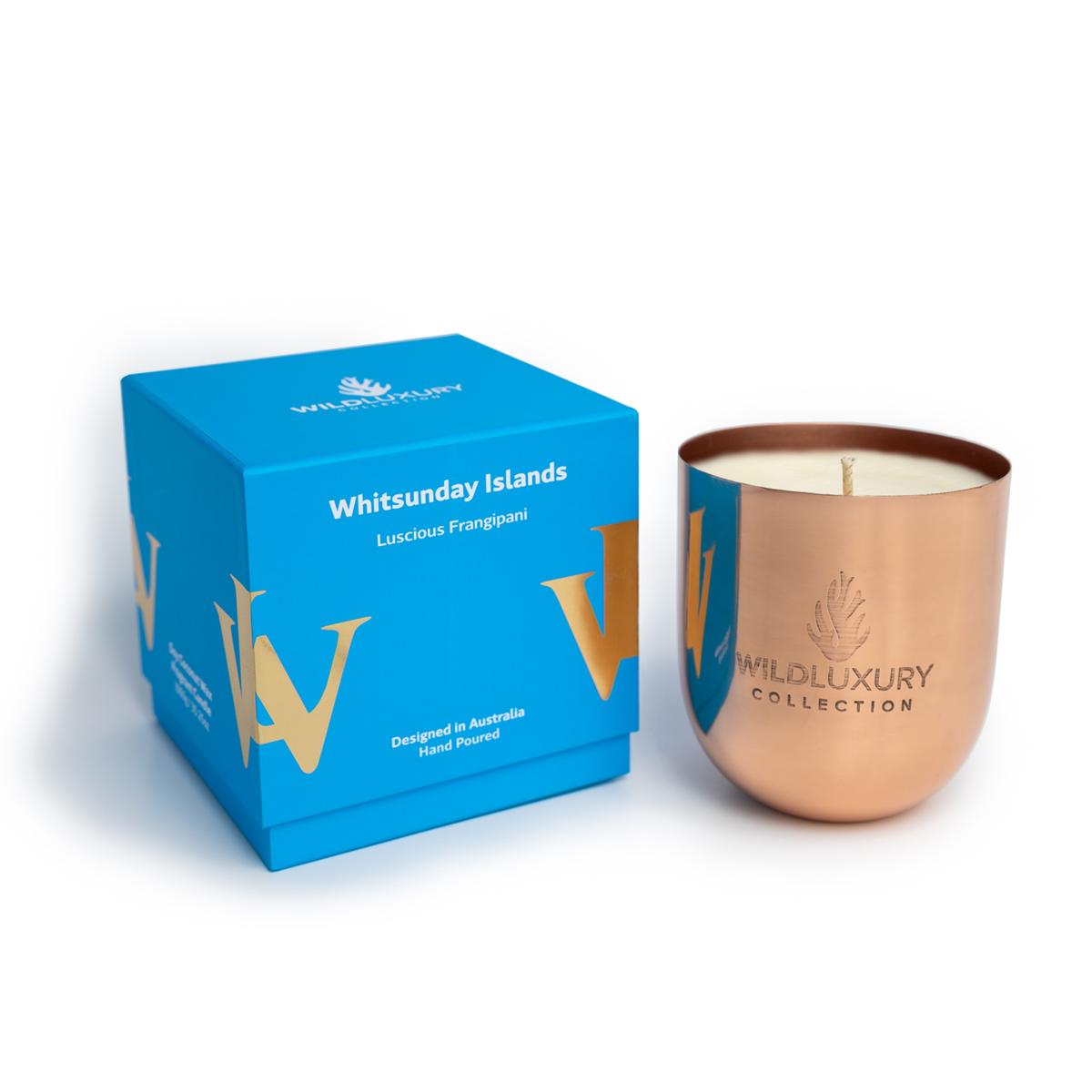 Rose Gold Whitsunday Islands Candle - 450G | Medium | Wild Luxury Collection – image 2