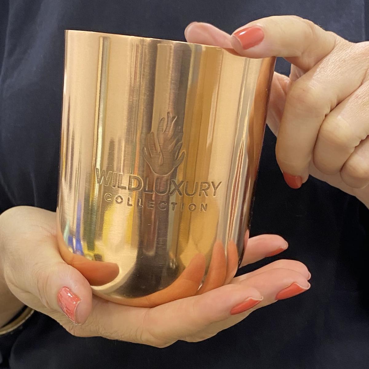Rose Gold Whitsunday Islands Candle - 450G | Medium | Wild Luxury Collection – image 3