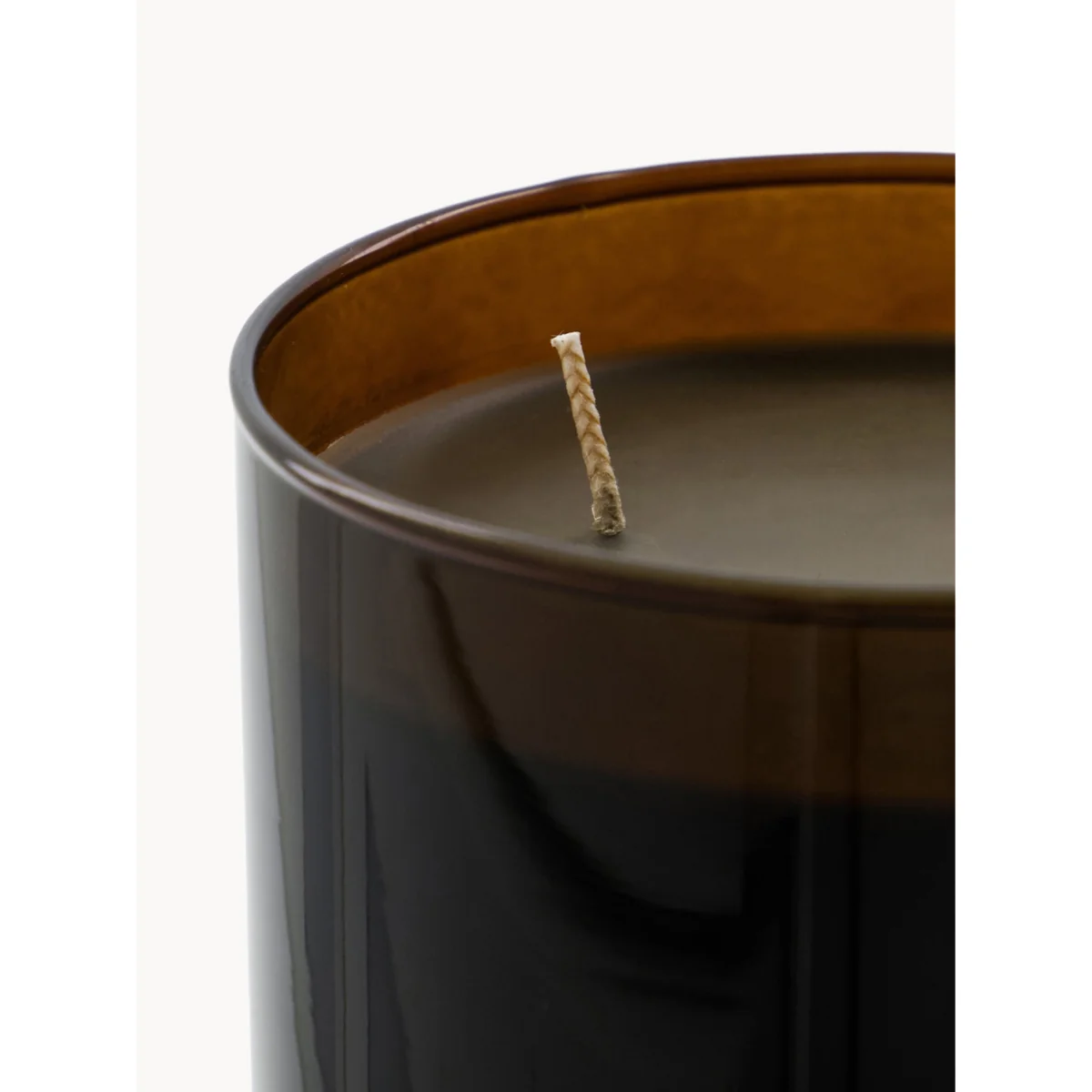 Scented Three-Wick Candle Silent Amber (Tobacco) – image 3