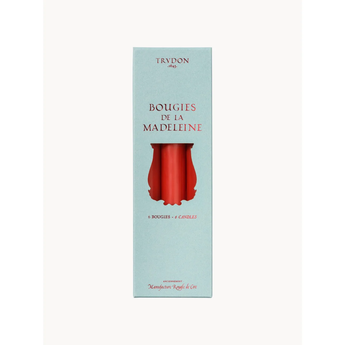 Handmade Stick Candles Madeleine, Set of 6 – image 4