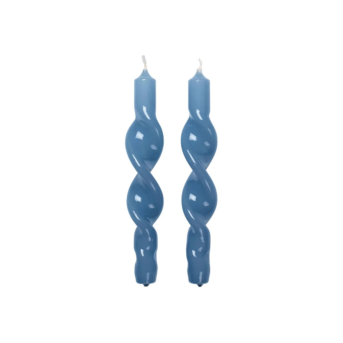 Handmade Tapered Candles Twist, Set of 2 – image 1
