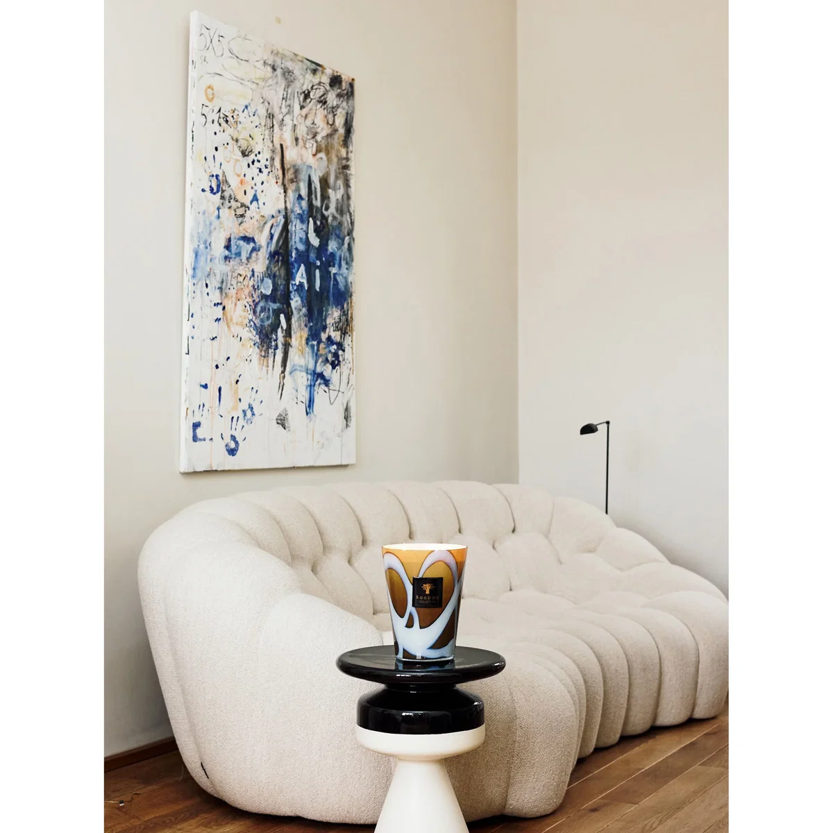 Scented Four-Wick Candle Agate (Rhubarb, Acai Berry & Peony) – image 2