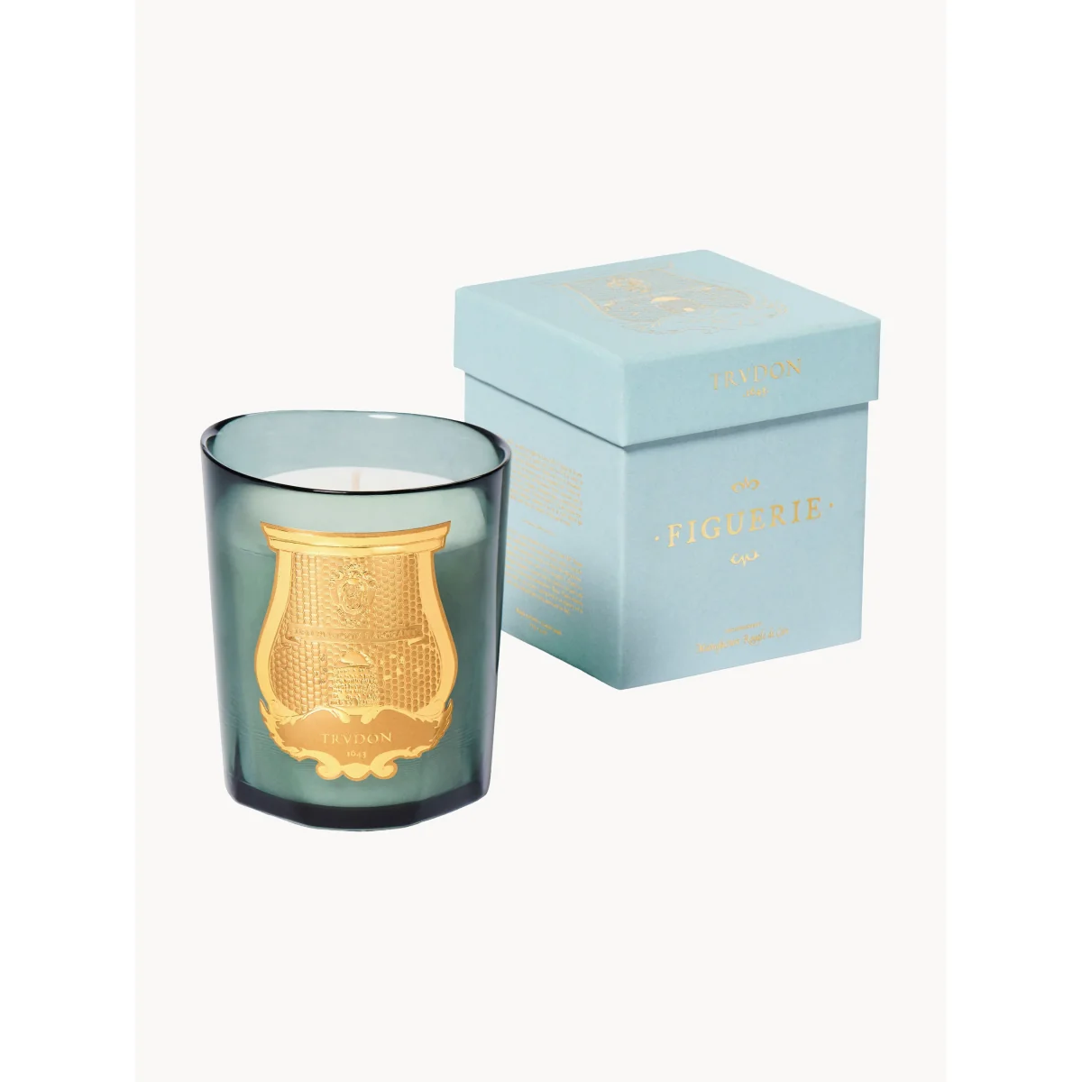 Handmade Scented Candle Figurie (Copaiba, Hyacinth & Green Bouquet) – image 3