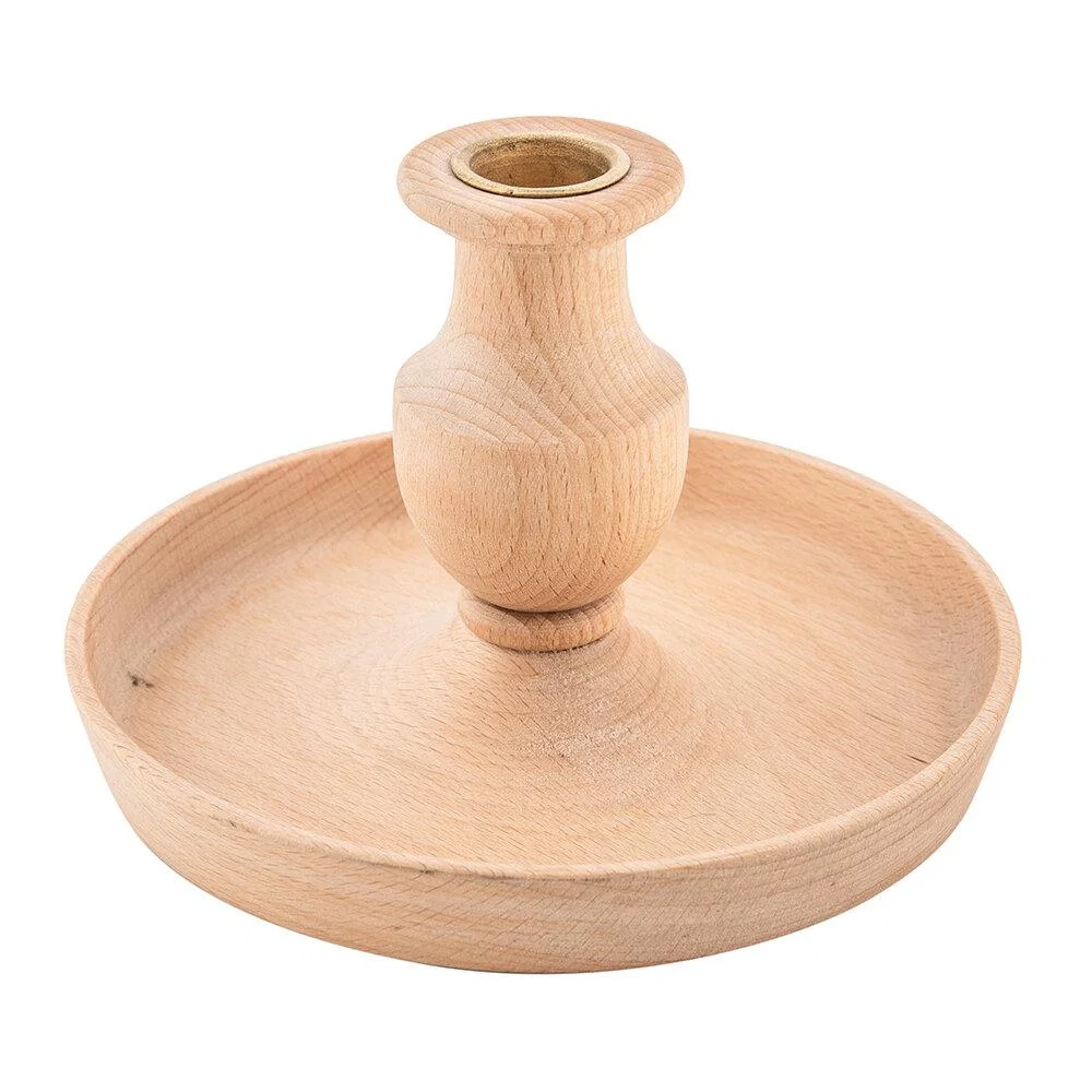 Sir/Madam - Kana Candlestick Holder - Wood - Small – image 3