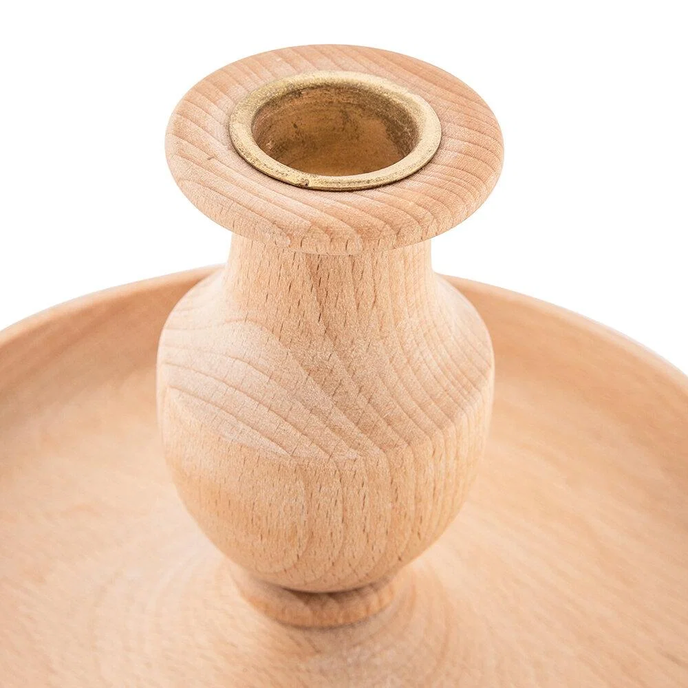 Sir/Madam - Kana Candlestick Holder - Wood - Small – image 5