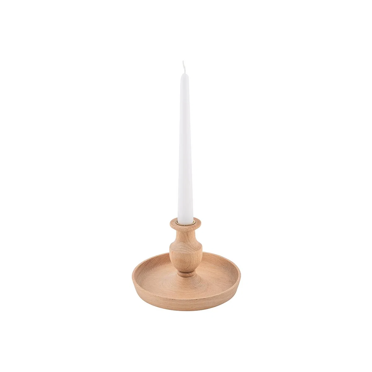 Sir/Madam - Kana Candlestick Holder - Wood - Small – image 1