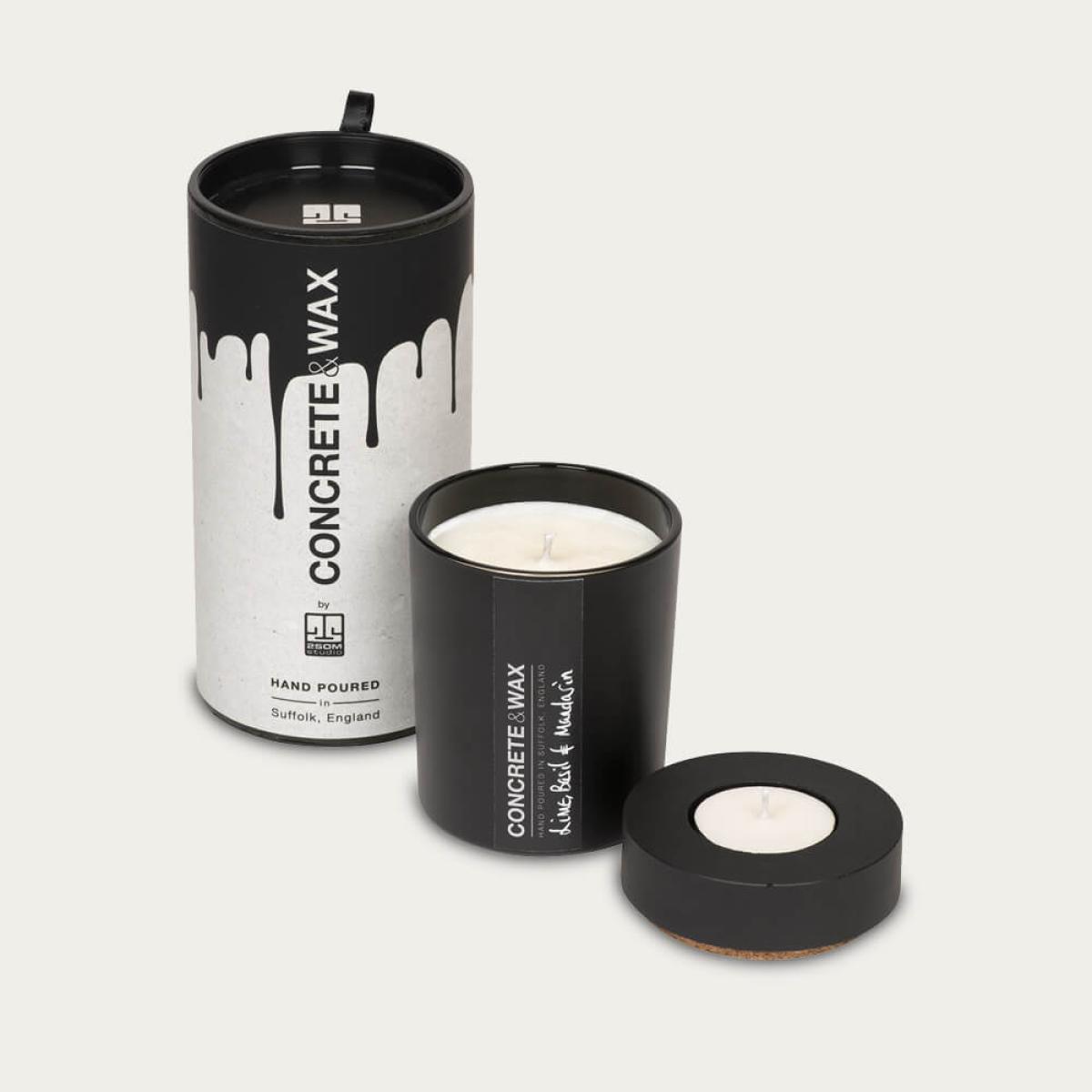 Lime Basil & Mandarin Small Container Candle – image 1
