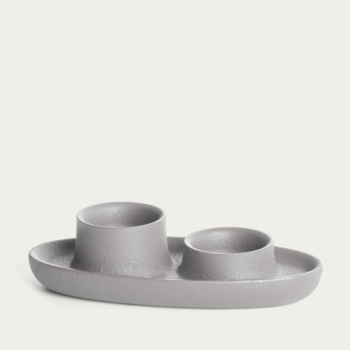 Grey 2 Funnel Aye Aye! Candle Holder – image 3