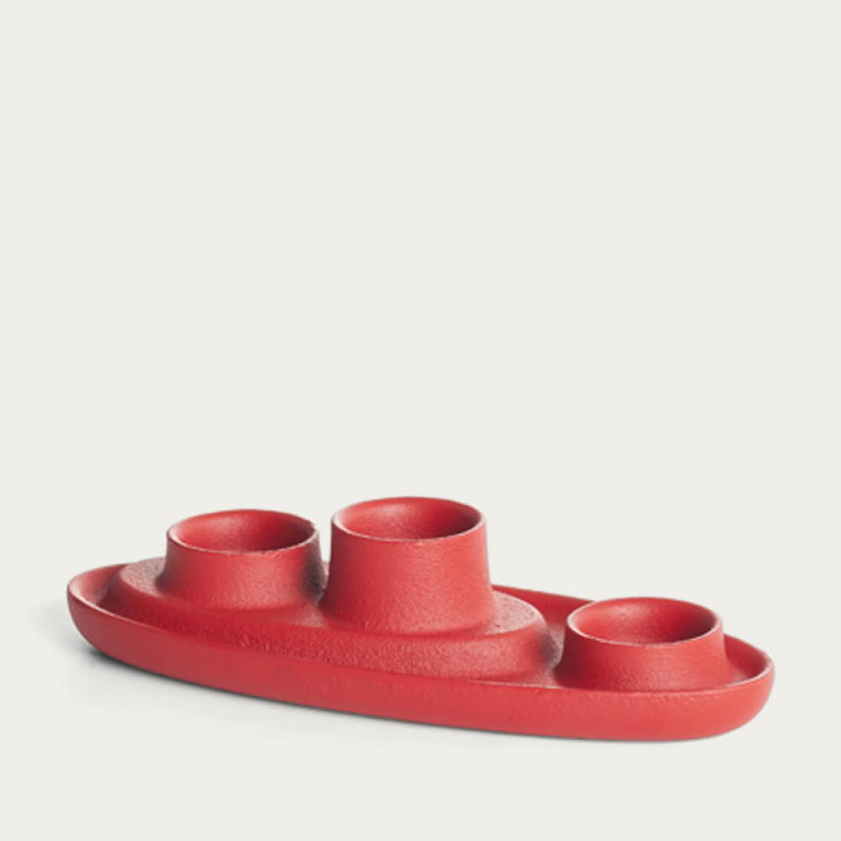 Red 3 Funnel Aye Aye! Candle Holder – image 3