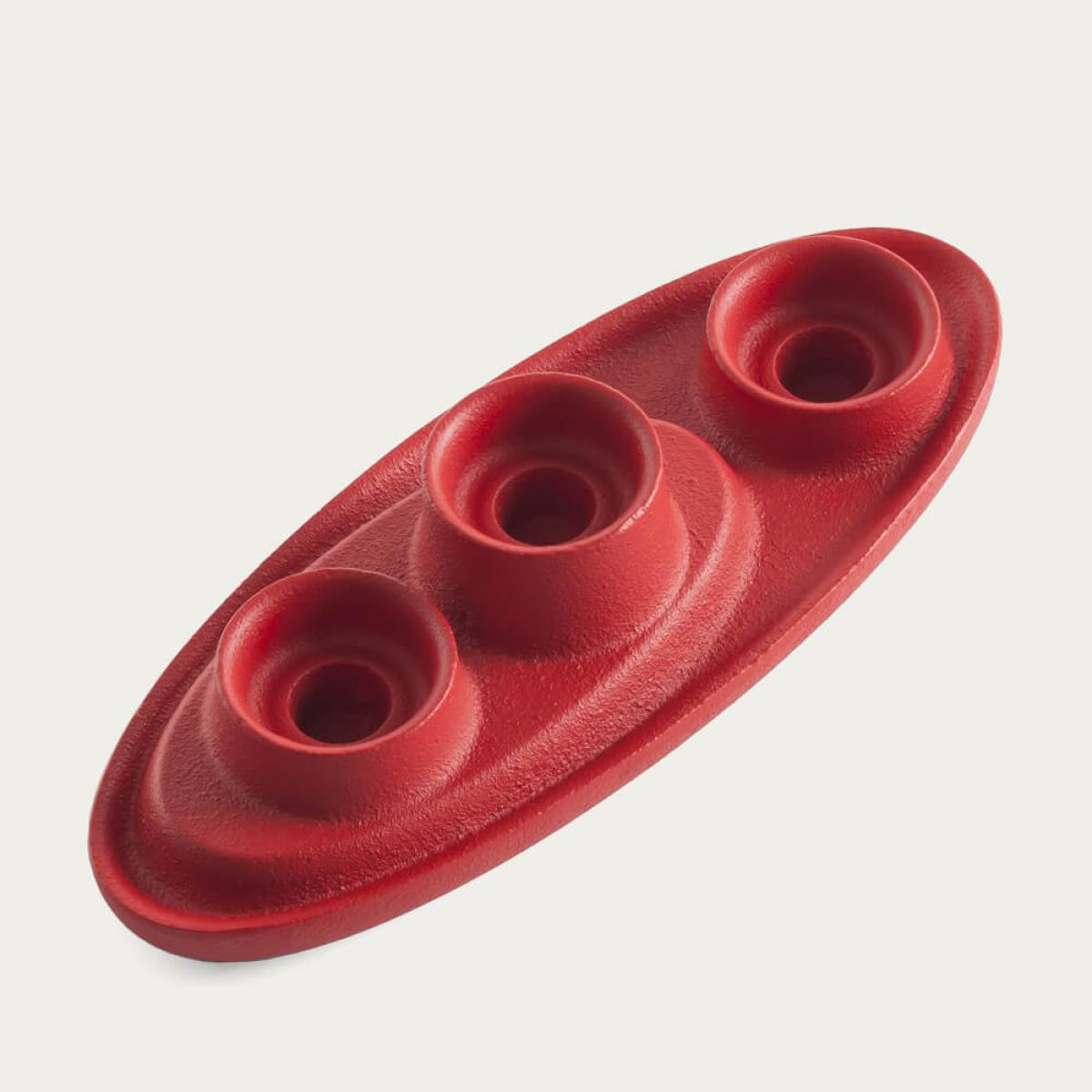 Red 3 Funnel Aye Aye! Candle Holder – image 5