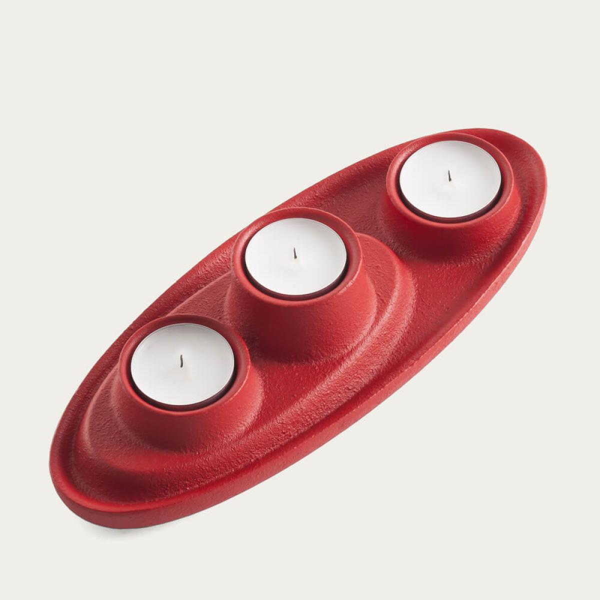 Red 3 Funnel Aye Aye! Candle Holder – image 7